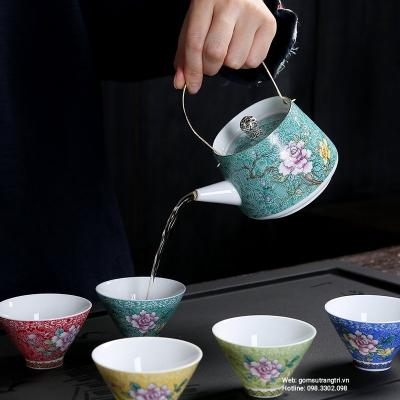 Bộ Ấm Chén 6 Màu